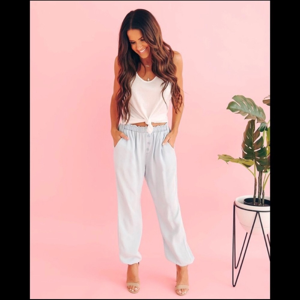 The Light + Easy Pocketed Tencel Joggers